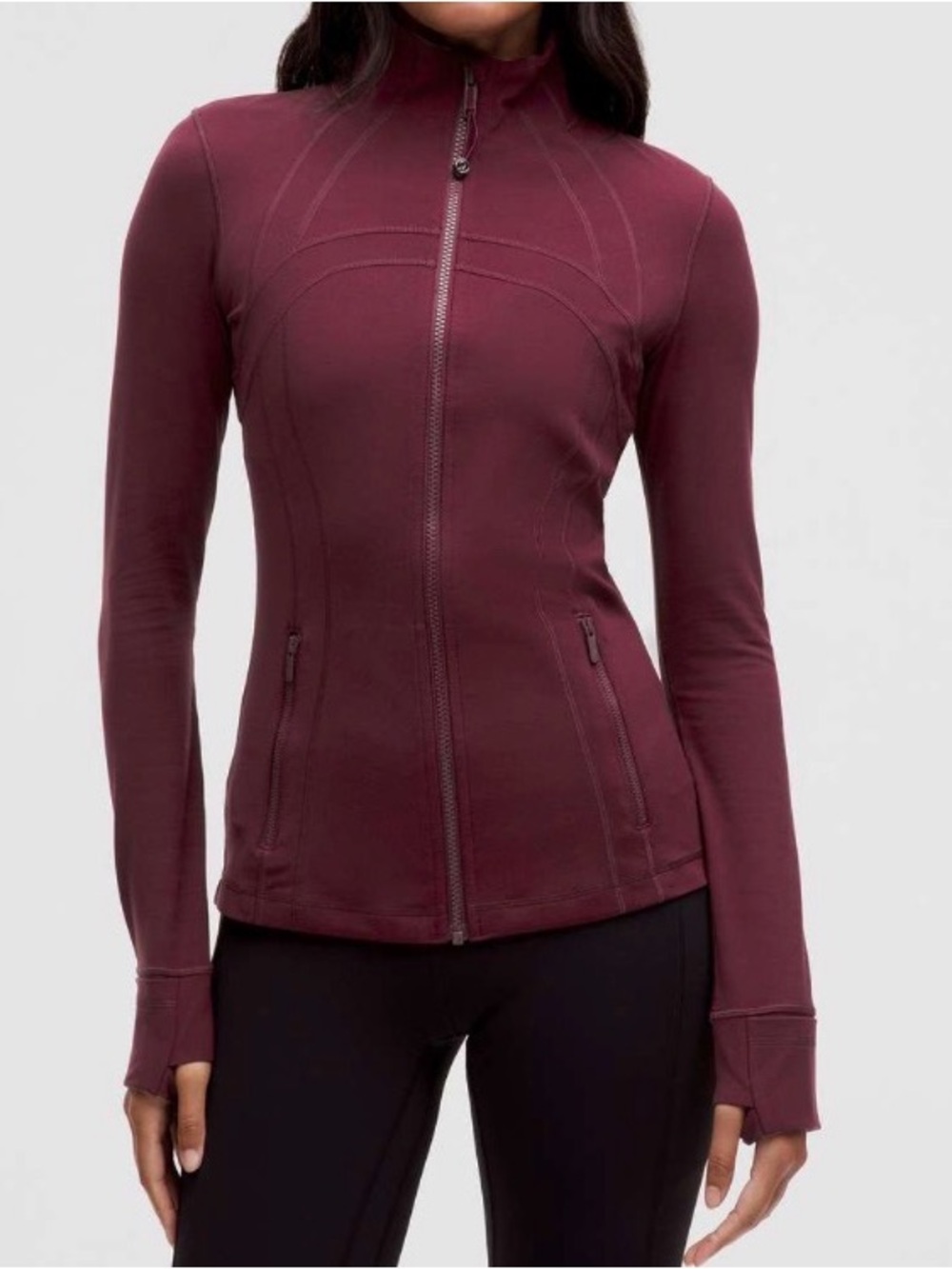 Lululemon Define Jacket Nulu ~ 6 ~ Garnet